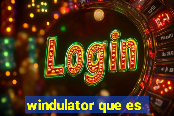 windulator que es